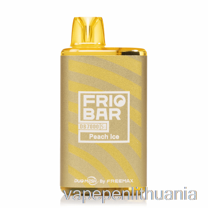 Freemax Friobar Db7000 Vienkartinis Persikų Ledo Vape Skystis